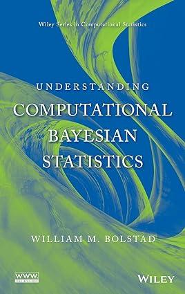 understanding computational bayesian statistics 1st edition william m. bolstad 0470046090, 978-0470046098