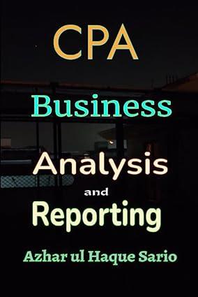 cpa business analysis and reporting 1st edition azhar ul haque sario b0cktf8tg4, 979-8863930121