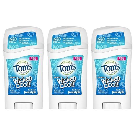 toms of maine aluminum natural deodorant for kids  tom's of maine b082vlk1rg