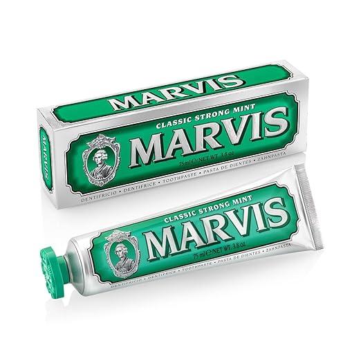 marvis classic strong mint toothpaste  marvis b0006pkiqa