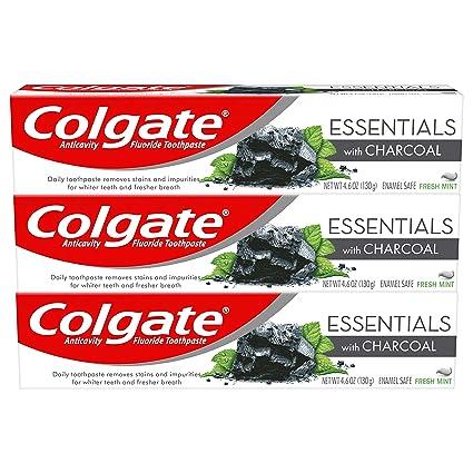 colgate charcoal teeth whitening toothpaste natural mint flavor  colgate b07q9s2zdm