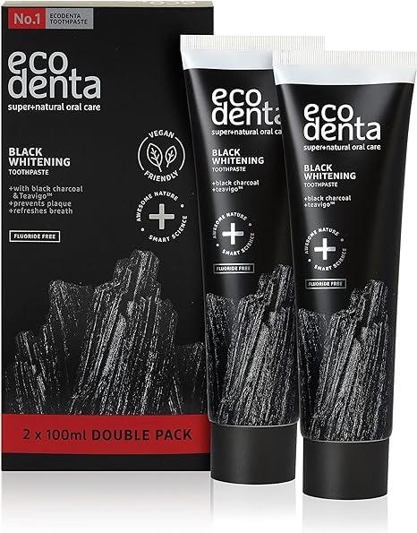 ecodenta charcoal and teavigo whitening toothpaste  ecodenta b08nk4ydfb