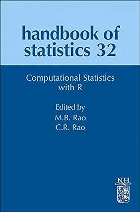 computational statistics with r handbook of statistics volume 32 1st edition marepalli b. rao, c.r. rao