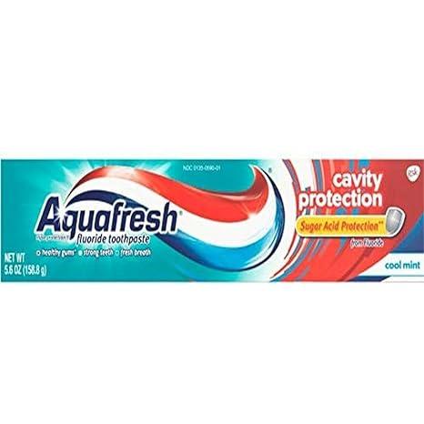 aquafresh cavity protection fluoride toothpaste cool mint 5.6 ounce  aquafresh b00ks6x5oo