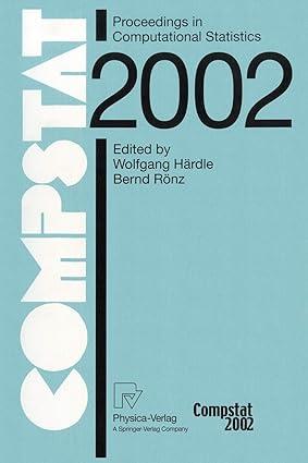 compstat proceedings in computational statistics 2002 1st edition wolfgang härdle, bernd rönz 3790815179,