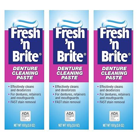 fresh n brite denture cleaning paste for dentures  fresh n brite b00ansu3lu