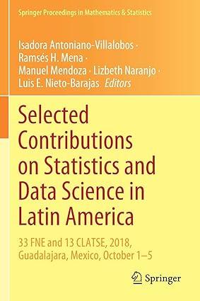 selected contributions on statistics and data science in latin america 33 fne and 13 clatse 2018 guadalajara