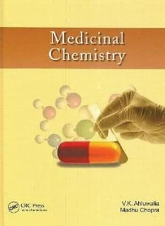 medicinal chemistry 1st edition v. k. ahluwalia, mahu chopra 1420065807, 978-1420065800