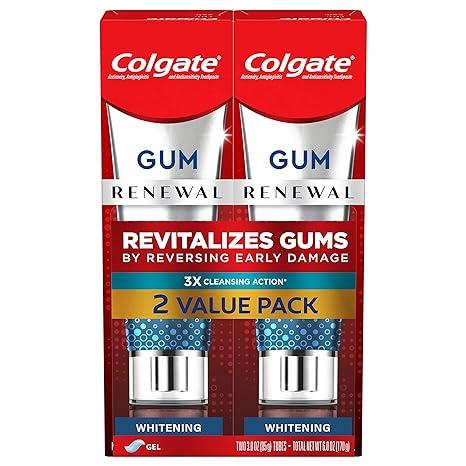 colgate renewal gum protection whitening toothpaste gel  colgate b08l8rrq9x