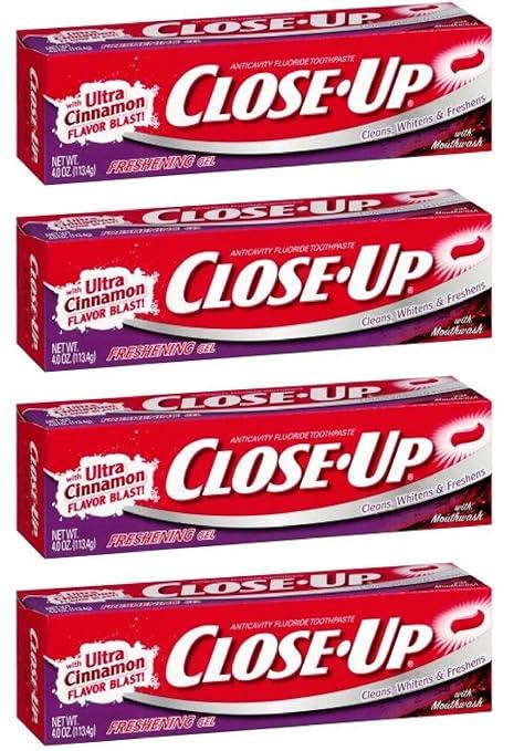 close-up fluoride toothpaste freshening red gel  close-up b00llj021q