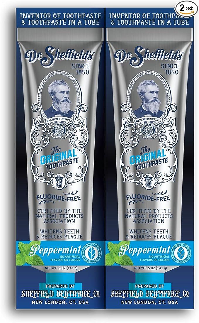 Dr. Sheffields Certified Natural Toothpaste Whiten Your Teeth
