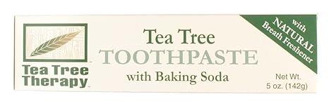 tea tree therapy toothpaste with baking soda  tea tree therapy b001e178ww