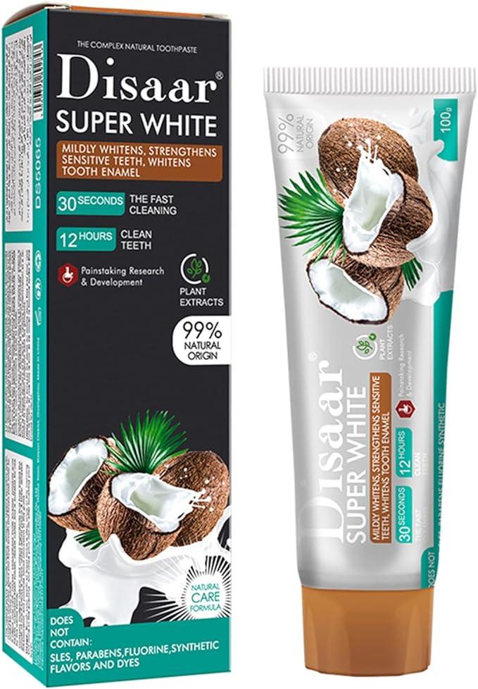 disaar beauty super whitening coconut papaya menthol toothpaste  disaar beauty b0b3gdqhyc
