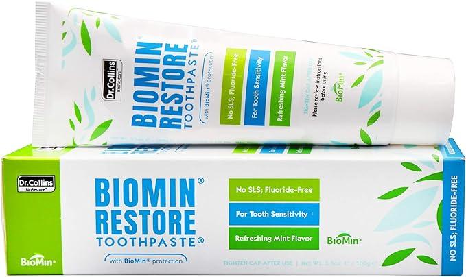 dr. collins biomin sensitivity toothpaste  dr. collins b07h944rlg