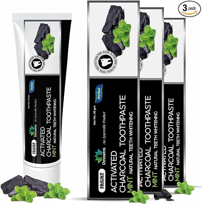 Jagat Activated Charcoal Mint Toothpaste