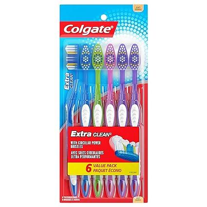 colgate extra clean toothbrush for adults  colgate b00cc6xssq