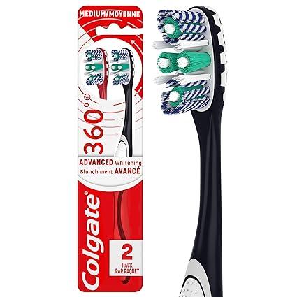 colgate 360 optic white advanced toothbrush  colgate b07s9gv83r