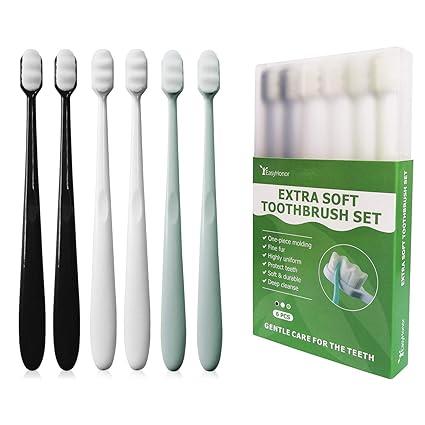 easyhonor extra soft toothbrush for sensitive gums  easyhonor b085cjhshj