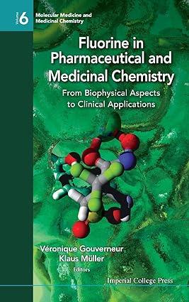 fluorine in pharmaceutical and medicinal chemistry from biophysical aspects to clinical applications volume 6