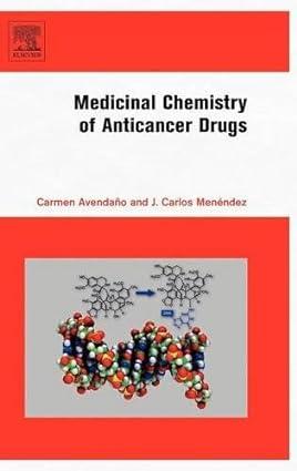 medicinal chemistry of anticancer drugs 1st edition carmen avendaño, j. carlos menéndez 0444528245,