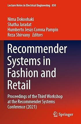 recommender systems in fashion and retail proceedings of the third workshop at the recommender systems