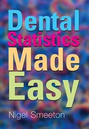 dental statistics made easy 1st edition lyn longridge 1857756568, 978-1857756562