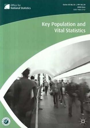 key population and vital statistics 2008th edition na na 0230545629, 978-0230545625