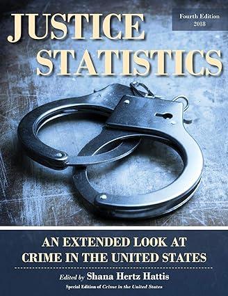 justice statistics an extended look at crime in the united states 2018 4th edition shana hertz hattis