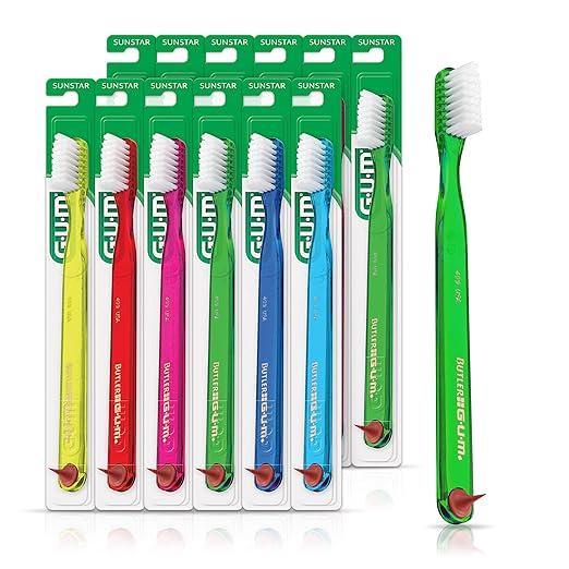 gum classic toothbrush with rubber tip  gum b0bch9l3lr