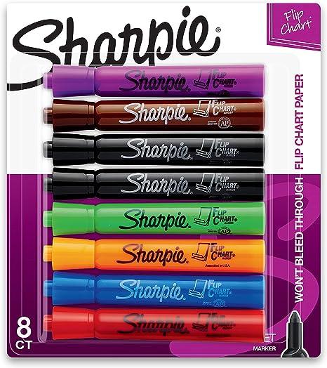sharpie flip chart markers bullet tip  sharpie b002762npu