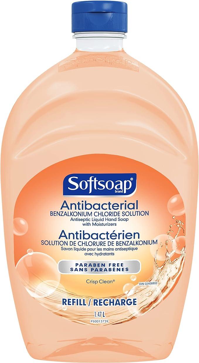 softsoap antibacterial liquid hand soap refill  softsoap b08r8ps5pb