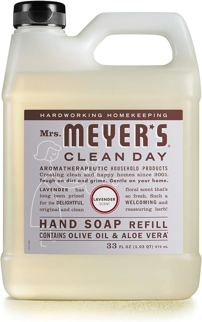 mrs meyers clean day liquid hand soap refill  mrs. meyer's clean b00262227e