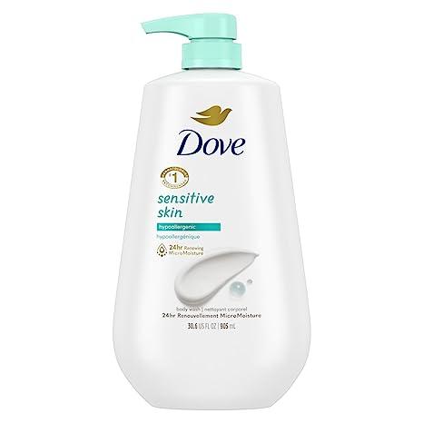 dove body wash with pump sensitive skin hypoallergenic  dove b00sk71sag