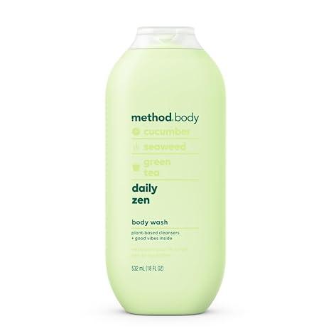 method body wash daily zen paraben and phthalate free 18 oz  method b079p9j3t5