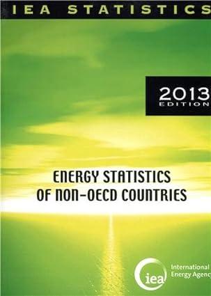 energy statistics of non oecd countries 2013 edition oecd organisation for economic co-operation and