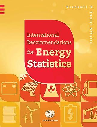 international recommendations for energy statistics economics and social affairs 1st edition united nations