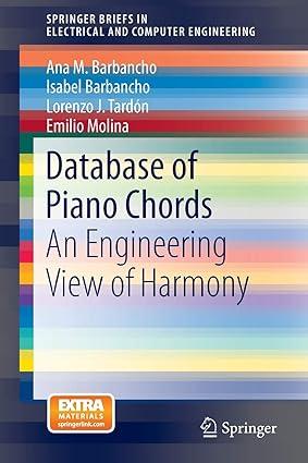 database of piano chords an engineering view of harmony 1st edition ana m. barbancho, isabel barbancho,