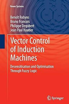 vector control of induction machines desensitisation and optimisation through fuzzy logic 1st edition benoît
