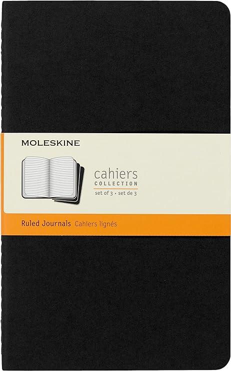 moleskine cahier journal soft cover 5 x 8.25  ?moleskine 8883704959