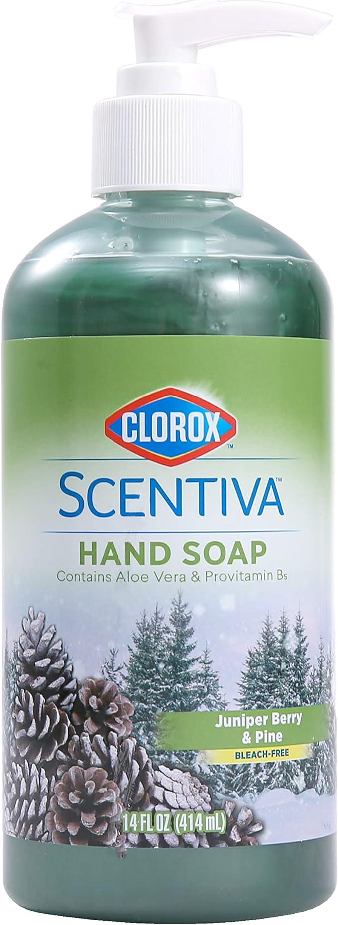 clorox scentiva liquid hand soap  clorox b0bbyj9rv9
