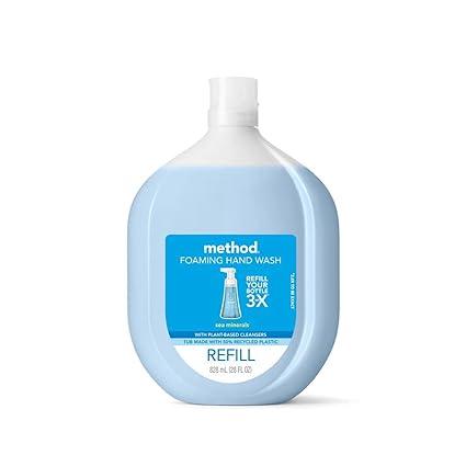 method foaming hand soap refill sea minerals recyclable bottle  method b092rb7lqw