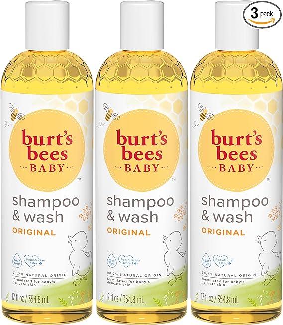 burts bees baby shampoo and wash original pack of 3  burt's bees baby b006l3mddc