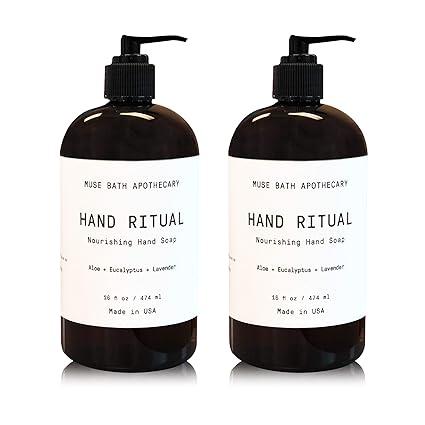 muse apothecary bath aromatic and nourishing hand soap 2 pack  muse apothecary b07qscrbh6
