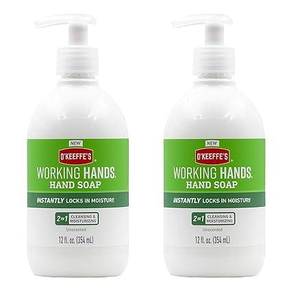 okeeffes working hands moisturizing hand soap pack of 2  o'keeffe's b08qyb8fjy