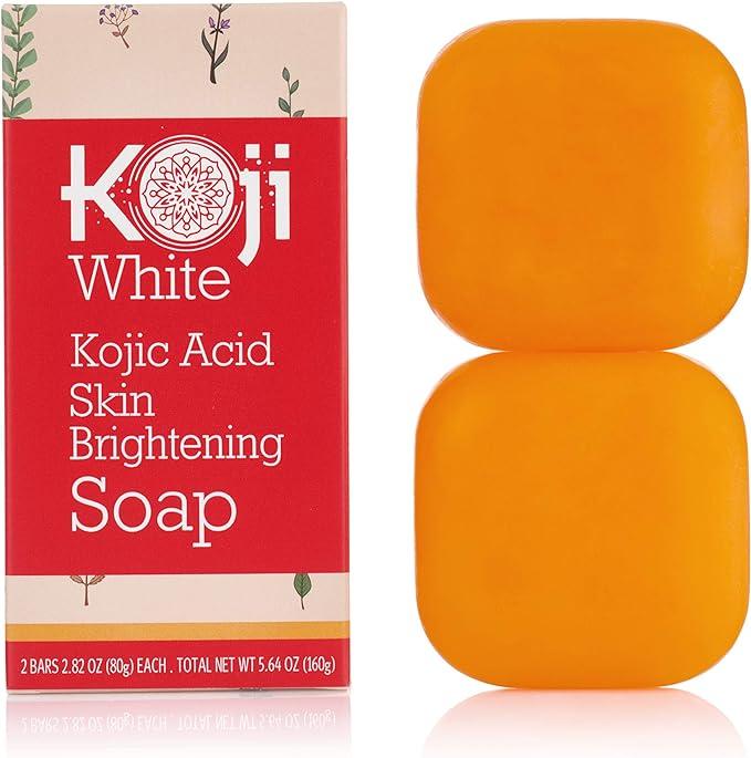 ‎koji white pure acid skin brightening soap for dark spot vegan soap  koji white ?b071knc9q9