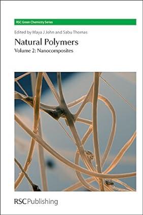 natural polymers nanocomposites green chemistry series volume 2 1st edition maya j john, sabu thomas