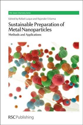 sustainable preparation of metal nanoparticles methods and applications green chemistry series volume 19 1st