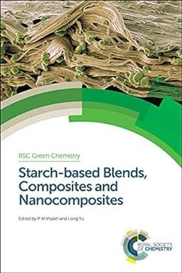 starch based blends composites and nanocomposites green chemistry series 1st edition visakh p m, long yu