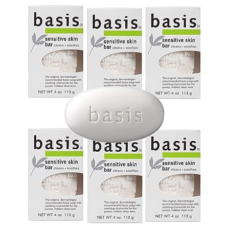 basis sensitive skin bar soap  basis b000hgiqrg