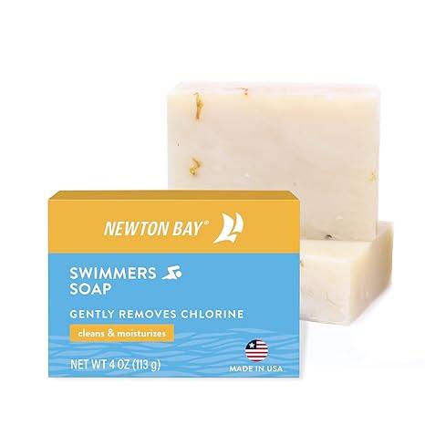 newton bay swimmers soap all natural body and face wash soap bar  newton bay b07dlhlpvz